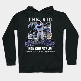 Ken Griffey Jr The Kid Basketball Legend Signature Vintage Retro 80s 90s Bootleg Rap Style Hoodie